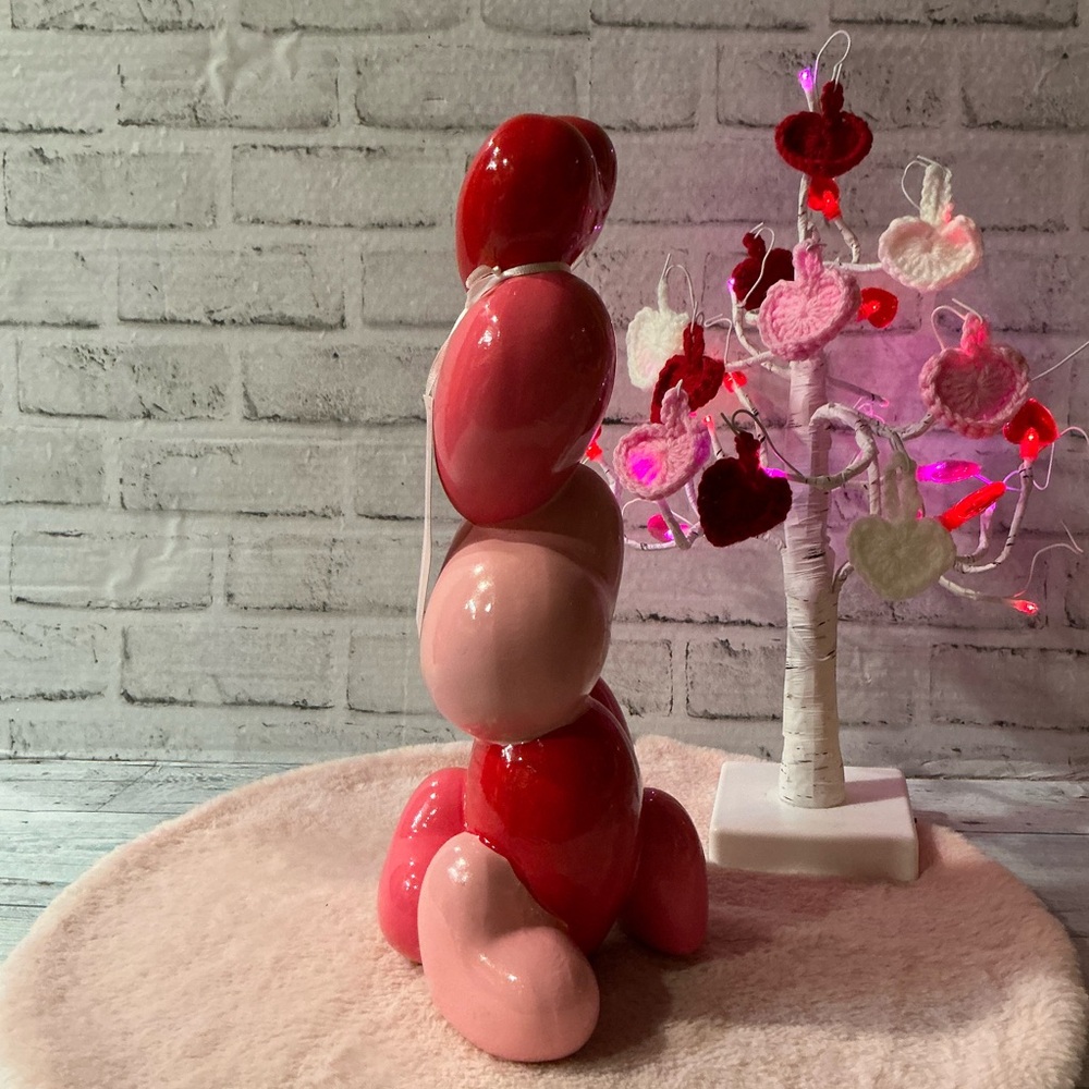 BELLA LUX 14”H Stacked Hearts Valentine Decor - Picture 4 of 7